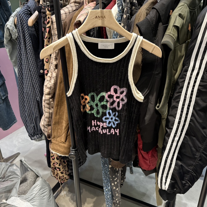 ANNA-P東大門㊣直郵女裝新款推薦休閑職業時尚真品吊帶背心ANNA-P吊帶/背心圖色2