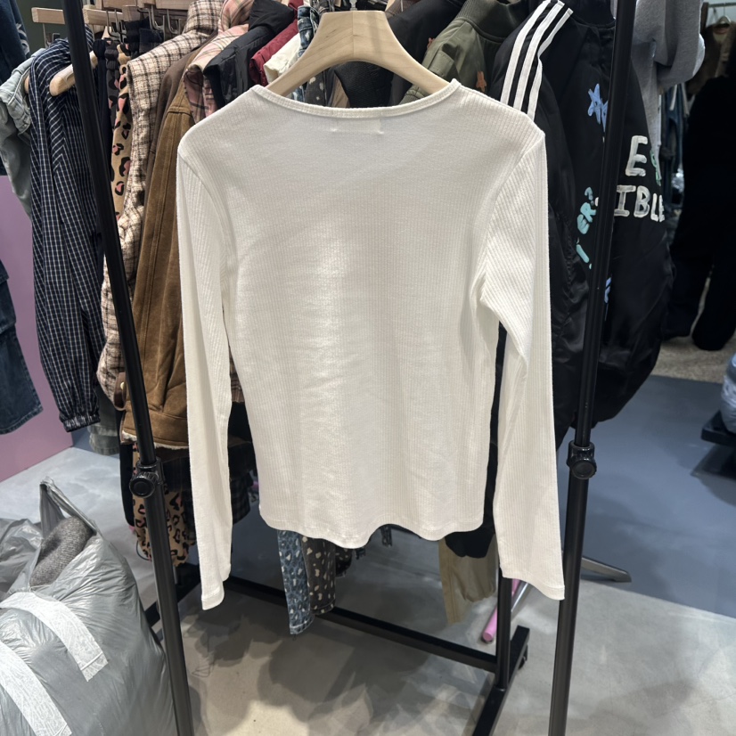 ANNA-P韓國代購㊣女士新品時尚休閑25秋冬推薦真品長袖T恤ANNA-P長袖T恤