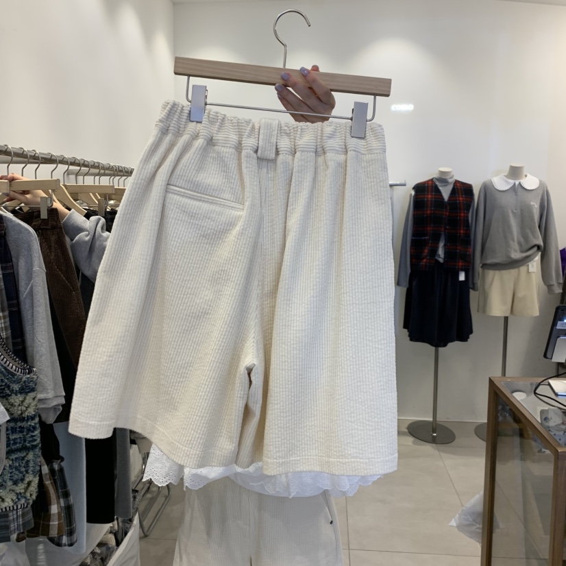 TAN&COMO東大門㊣代購女裝新品時尚推薦人氣25秋冬短褲tan-COMO短褲