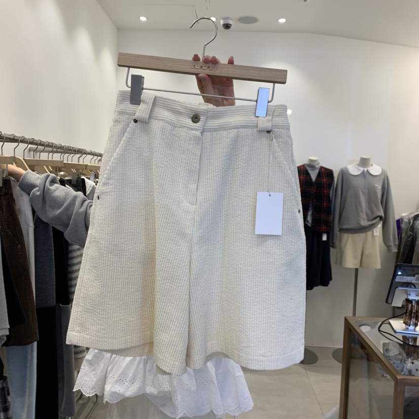 TAN&COMO東大門㊣代購女裝新品時尚推薦人氣25秋冬短褲tan-COMO短褲