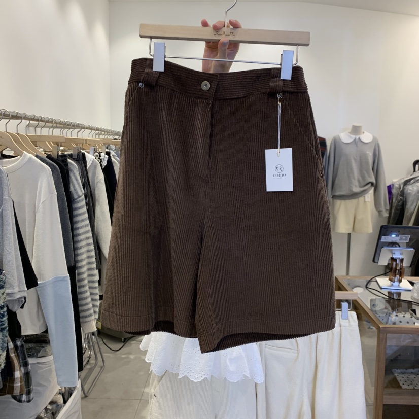 TAN&COMO東大門㊣代購女裝新品時尚推薦人氣25秋冬短褲tan-COMO短褲圖色2