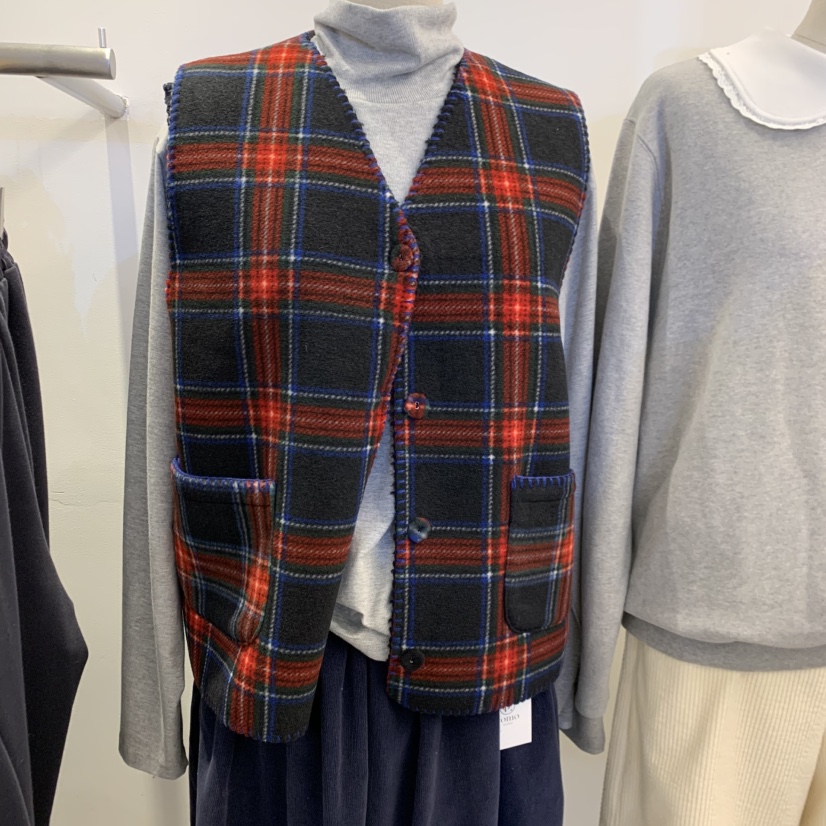 TAN&COMO東大門㊣直郵女士新款25秋冬職業真品推薦馬甲tan-COMO馬甲