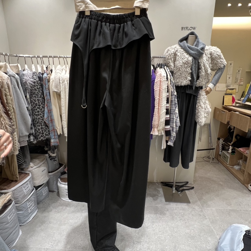 BY FLOW東大門㊣代購女士新款熱賣推薦休閑時尚人氣休閑褲BY FLOW休閑褲