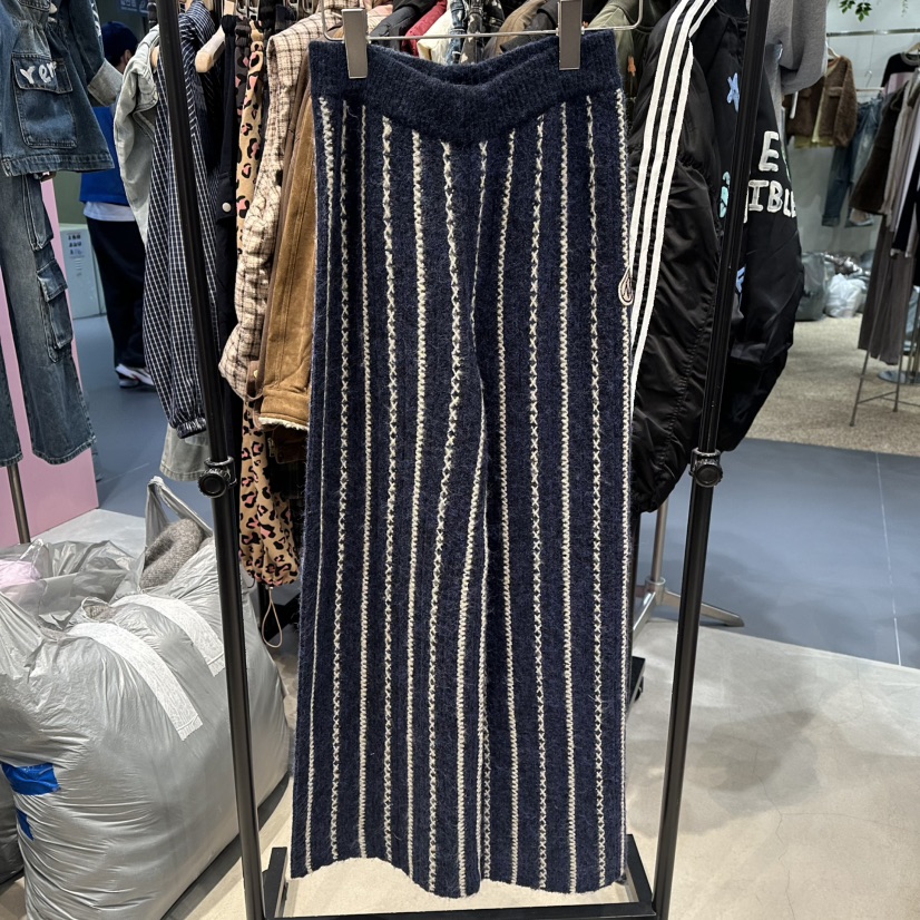 ANNA-P東大門㊣直郵女士新品休閑時尚人氣25秋冬休閑褲針織褲ANNA-P休閑褲圖色2