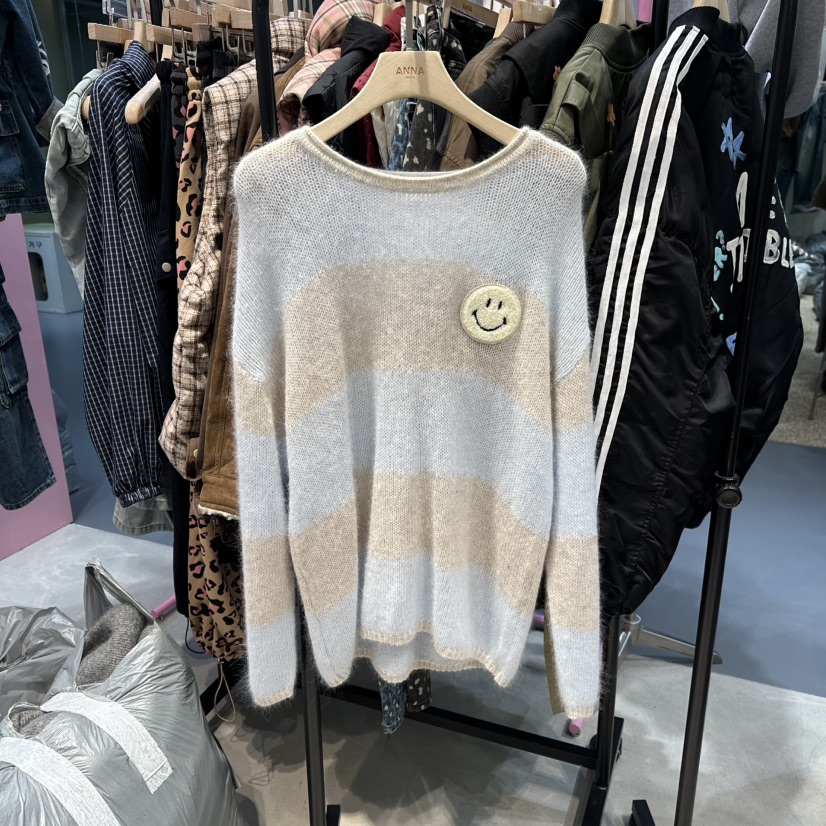 ANNA-P東大門㊣直郵女裝新款25秋冬真品人氣職業時尚針織衫ANNA-P針織衫圖色2