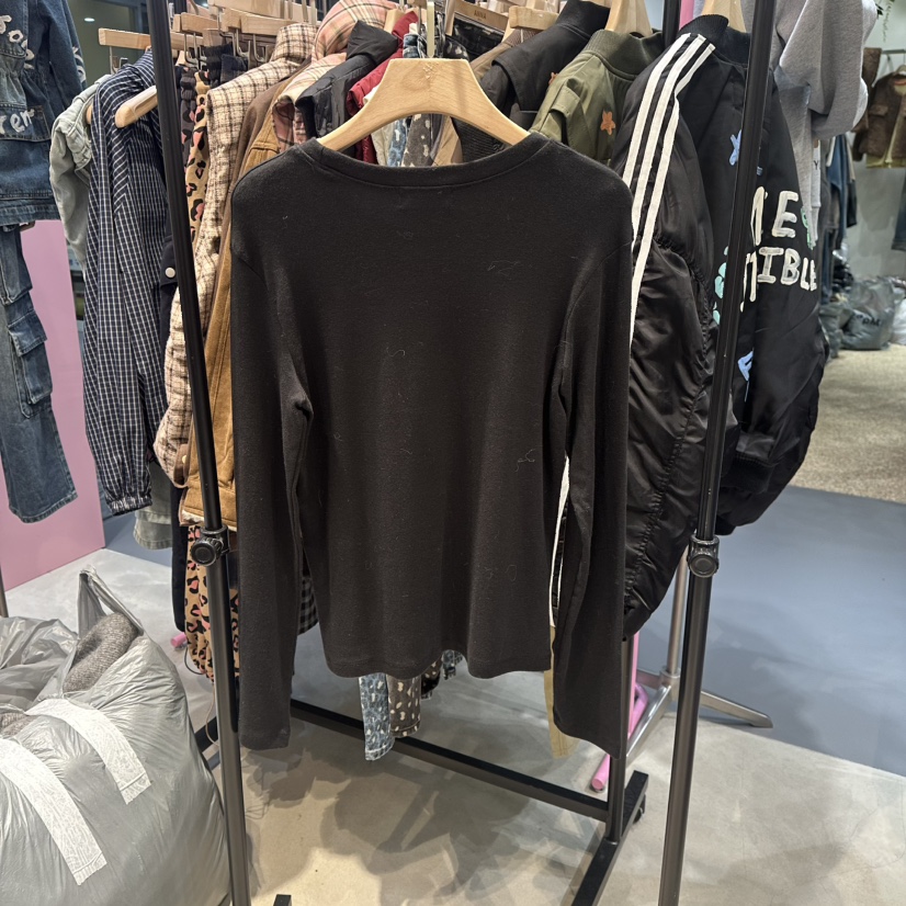 ANNA-P東大門㊣代購女裝新品時尚休閑25秋冬人氣真品長袖T恤ANNA-P長袖T恤