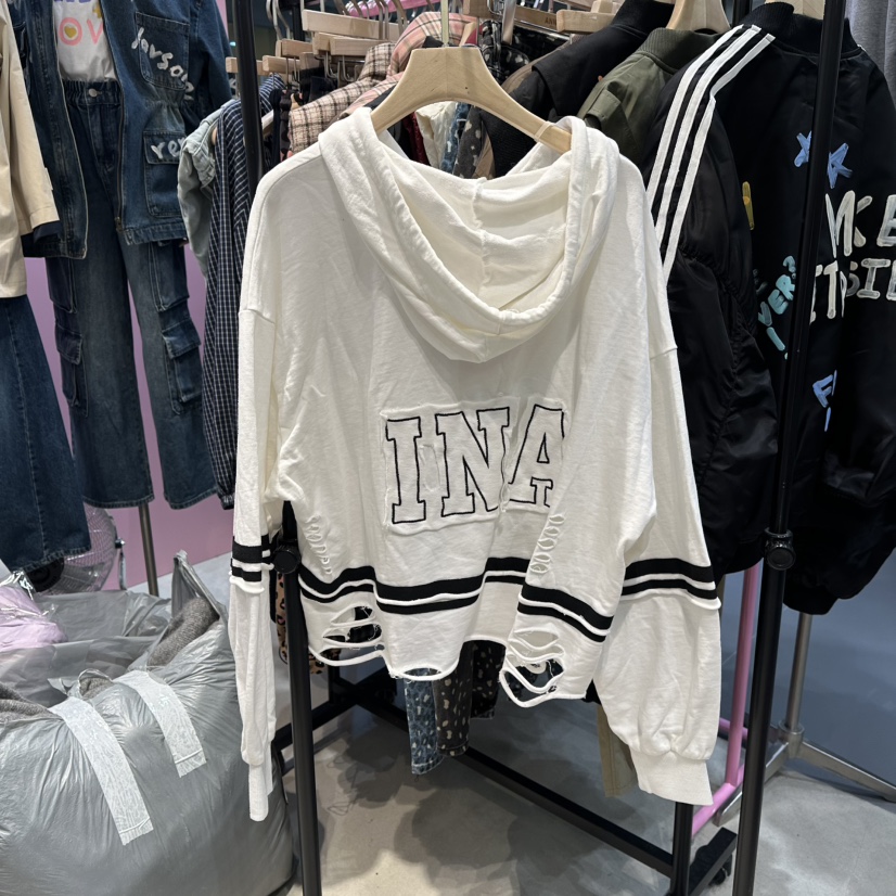 ANNA-P東大門㊣代購女裝新品職業熱賣25秋冬人氣時尚衛衣兜帽ANNA-P衛衣