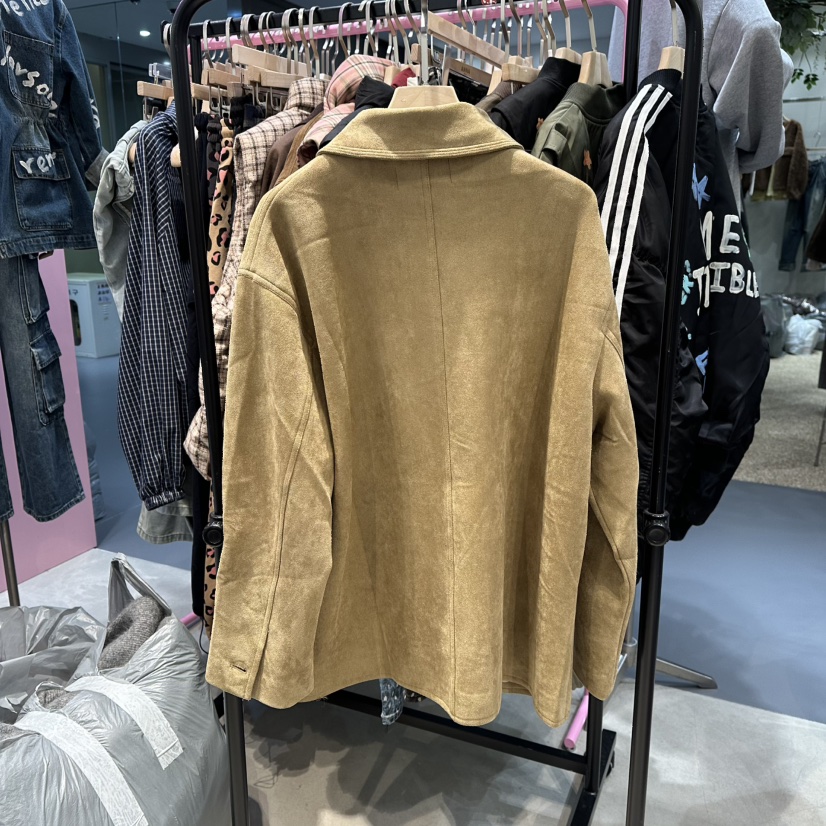 ANNA-P韓國直郵㊣女裝新款25秋冬真品推薦休閑時尚熱賣夾克ANNA-P夾克