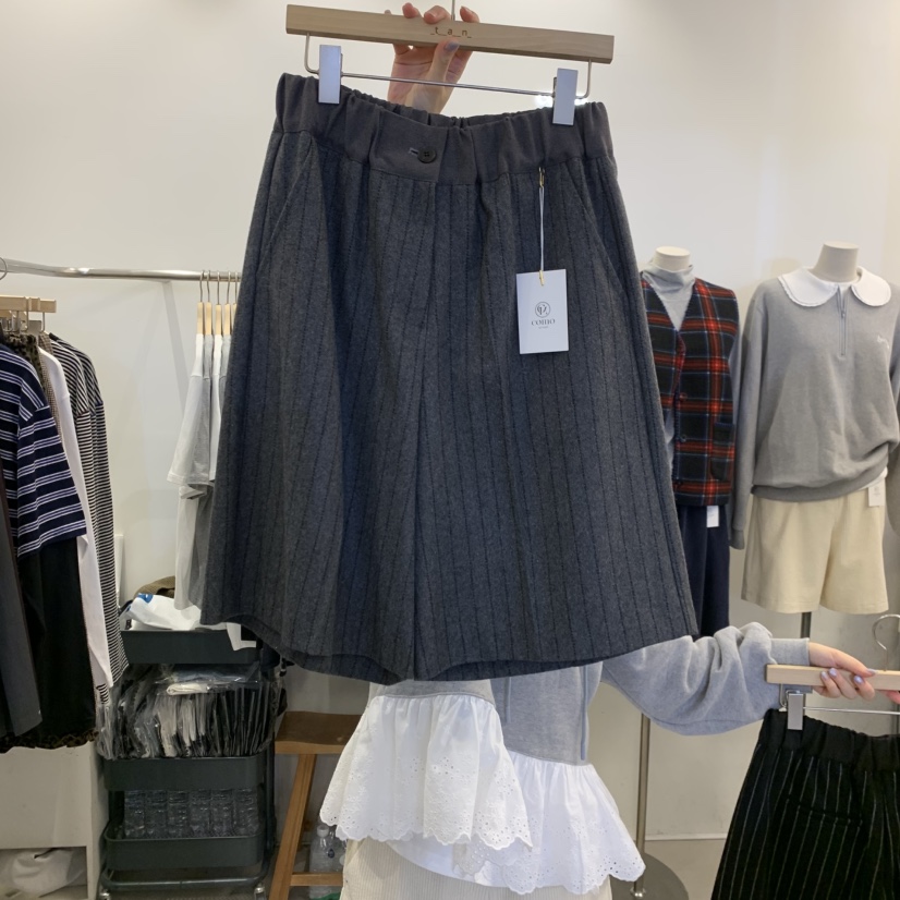 TAN&COMO東大門㊣代購女裝新品時尚25秋冬休閑推薦短褲tan-COMO短褲