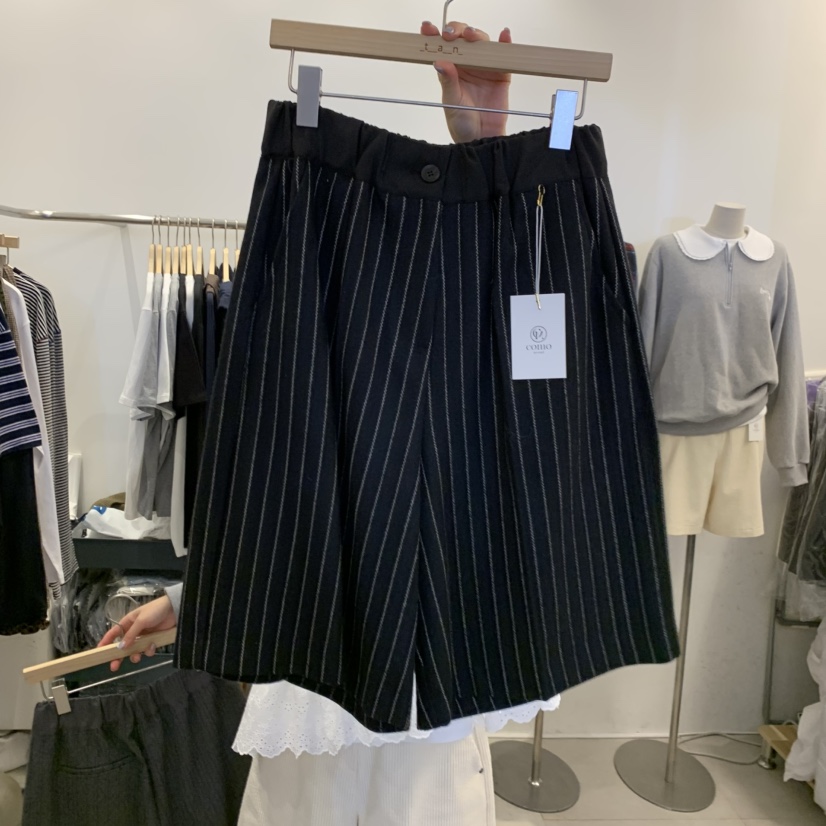 TAN&COMO東大門㊣代購女裝新品時尚25秋冬休閑推薦短褲tan-COMO短褲圖色2