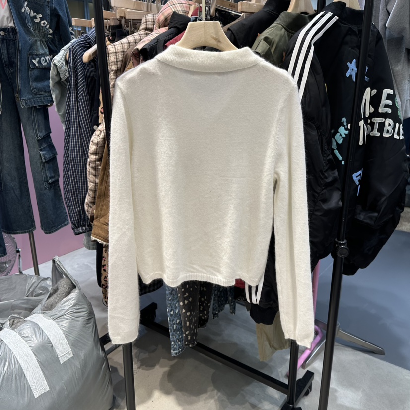 ANNA-P東大門㊣直郵女士新款熱賣推薦人氣25秋冬針織衫拉鏈ANNA-P針織衫