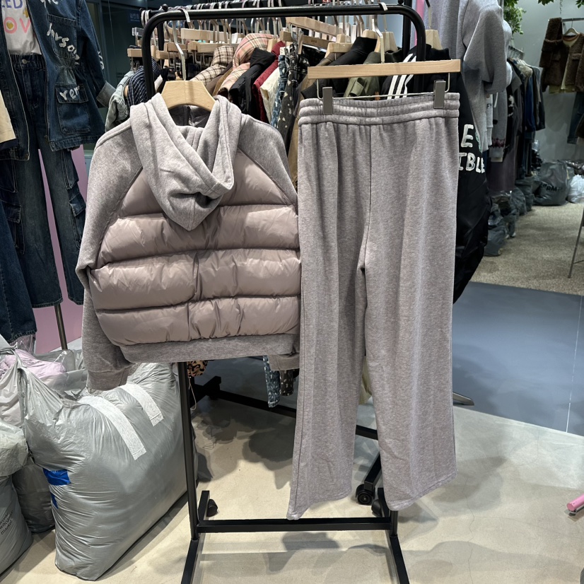 ANNA-P韓國直郵㊣女士新品人氣休閑推薦套裝兩件套加絨套裝ANNA-P套裝