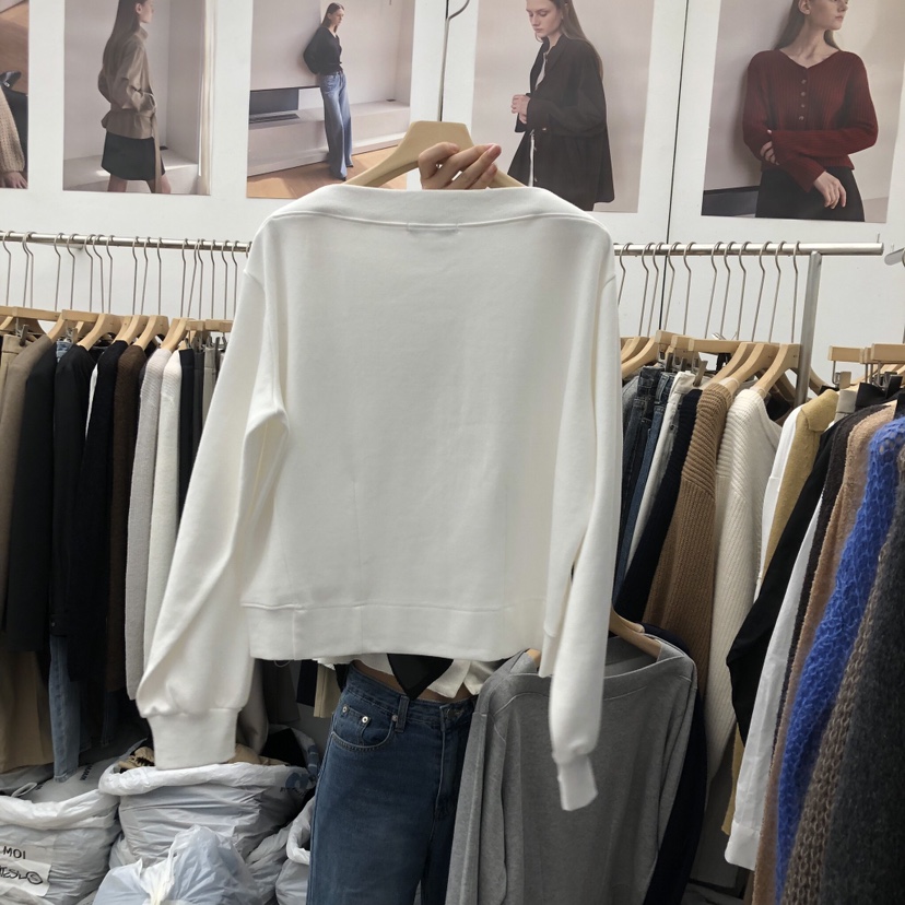 MOI-A韓國直郵㊣女裝新款真品人氣推薦職業時尚熱賣休閑衛衣MOI-A衛衣