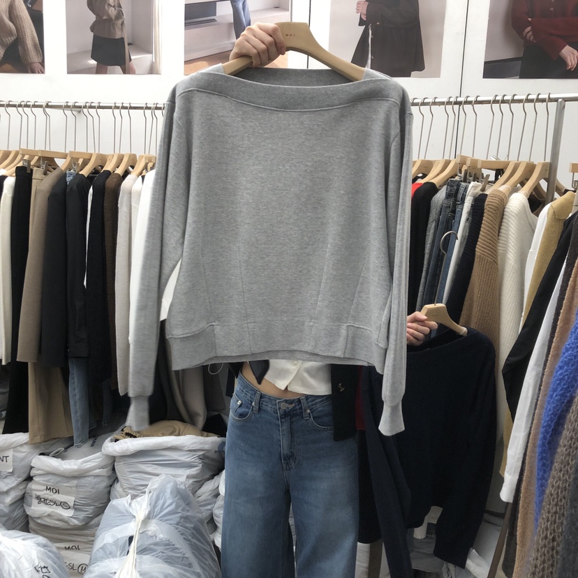 MOI-A韓國直郵㊣女裝新款真品人氣推薦職業時尚熱賣休閑衛衣MOI-A衛衣圖色2