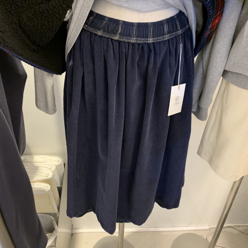 TAN&COMO韓國直郵㊣女裝新品時尚25秋冬休閑半身裙中短裙tan-COMO半身裙/中短裙