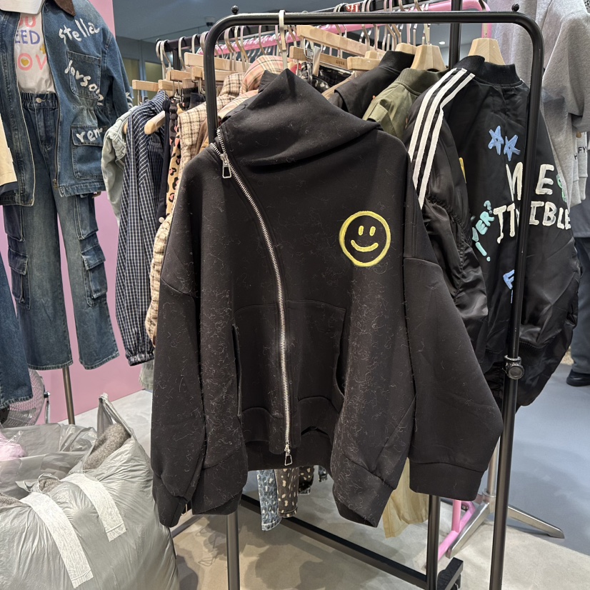 ANNA-P東大門㊣實拍女裝新品時尚職業25秋冬推薦休閑人氣衛衣ANNA-P衛衣圖色2