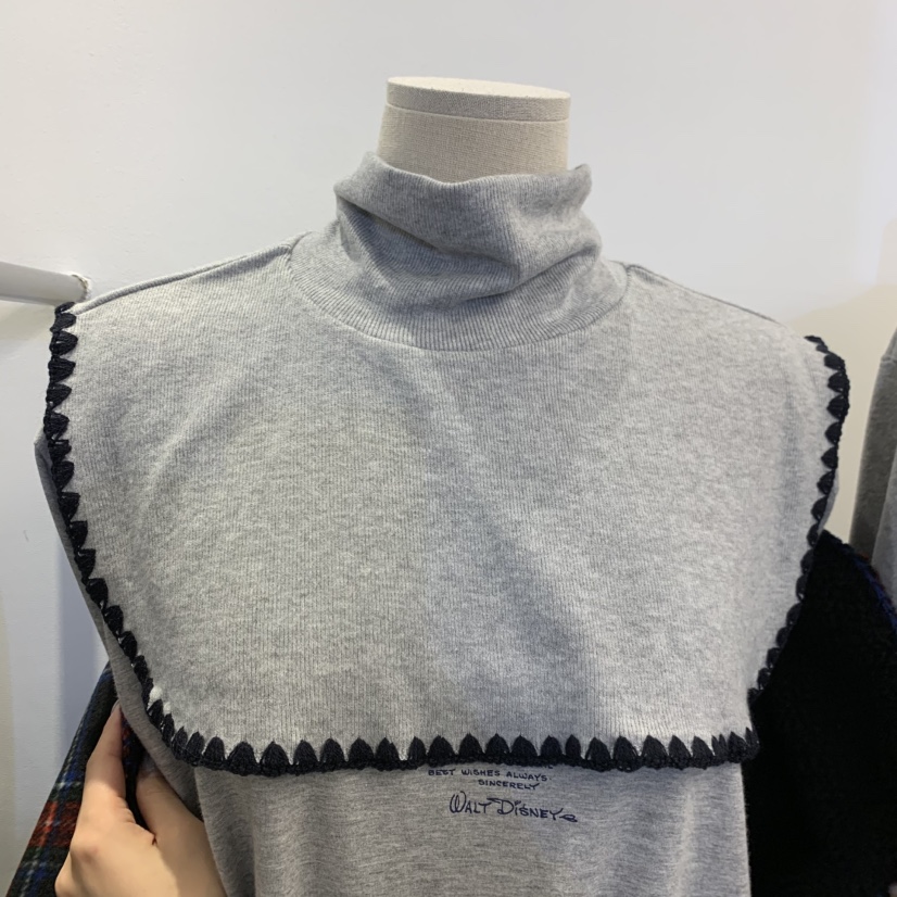 TAN&COMO東大門㊣代購女裝新品真品職業人氣25秋冬假領tan-COMO假領