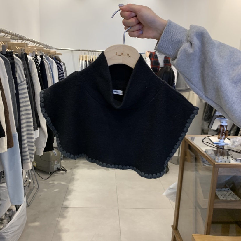 TAN&COMO東大門㊣代購女裝新品真品職業人氣25秋冬假領tan-COMO假領圖色4