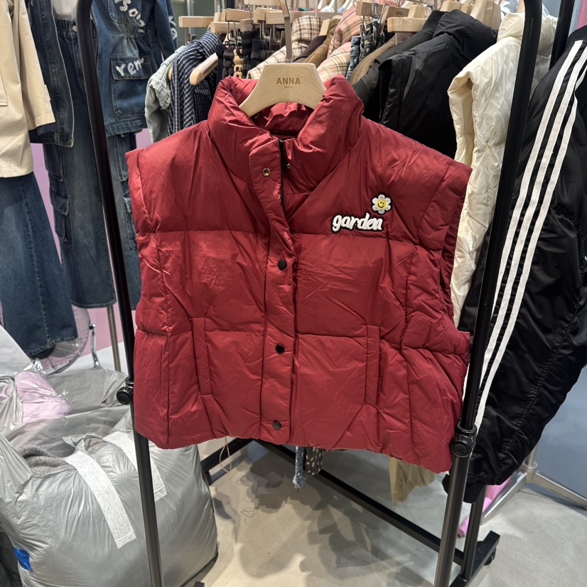 ANNA-P東大門㊣代購女裝新品職業熱賣25秋冬時尚休閑真品馬甲ANNA-P馬甲圖色2