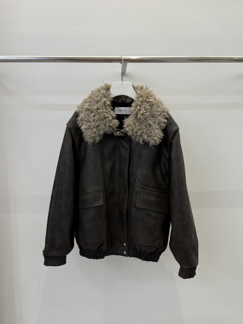 BETTER韓國直郵㊣女士新款職業時尚休閑真品熱賣25秋冬夾克BETTER夾克