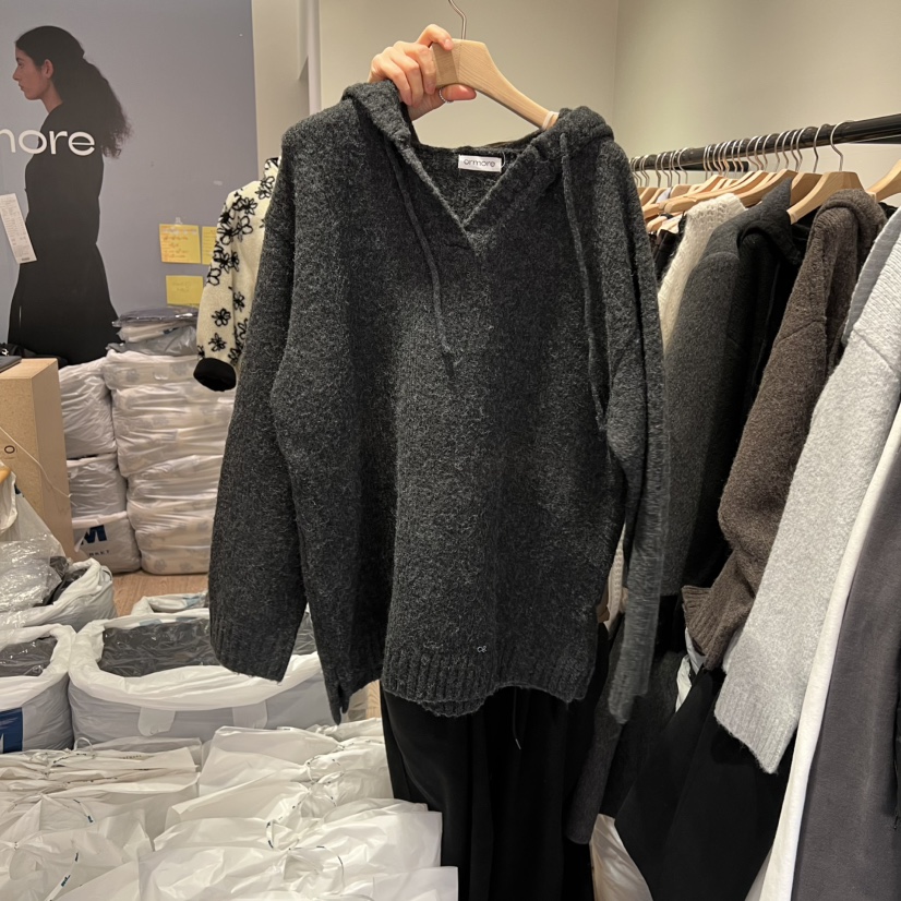 ORMORE韓國代購㊣女裝新品推薦真品休閑熱賣25秋冬時尚針織衫ORMORE針織衫圖色3