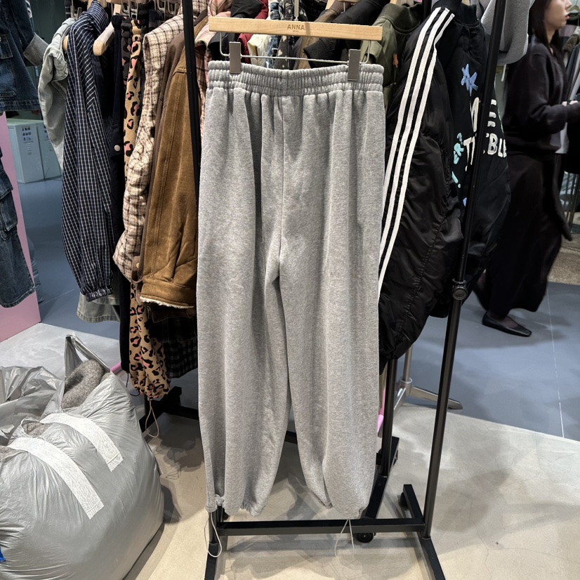 ANNA-P東大門㊣實拍女士新品熱賣職業時尚真品25秋冬休閑褲抓絨ANNA-P休閑褲