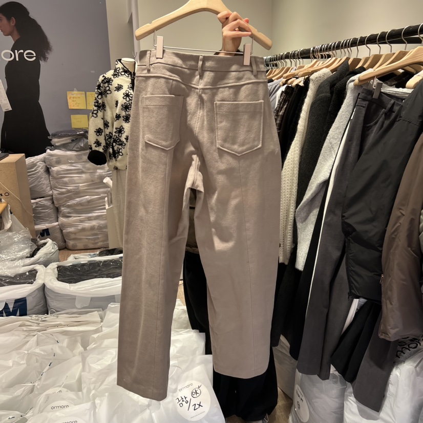 ORMORE東大門㊣代購女裝新品真品人氣熱賣25秋冬職業休閑褲ORMORE休閑褲
