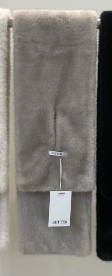 BETTER東大門㊣直郵女士新款時尚25秋冬職業圍巾披肩毛皮圍巾BETTER圍巾/披肩圖色2