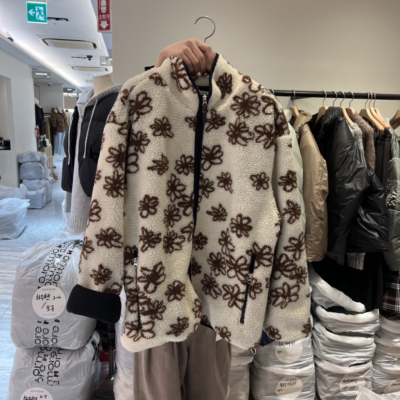 ORMORE東大門㊣實拍女士新款熱賣25秋冬人氣職業推薦休閑夾克ORMORE夾克圖色2