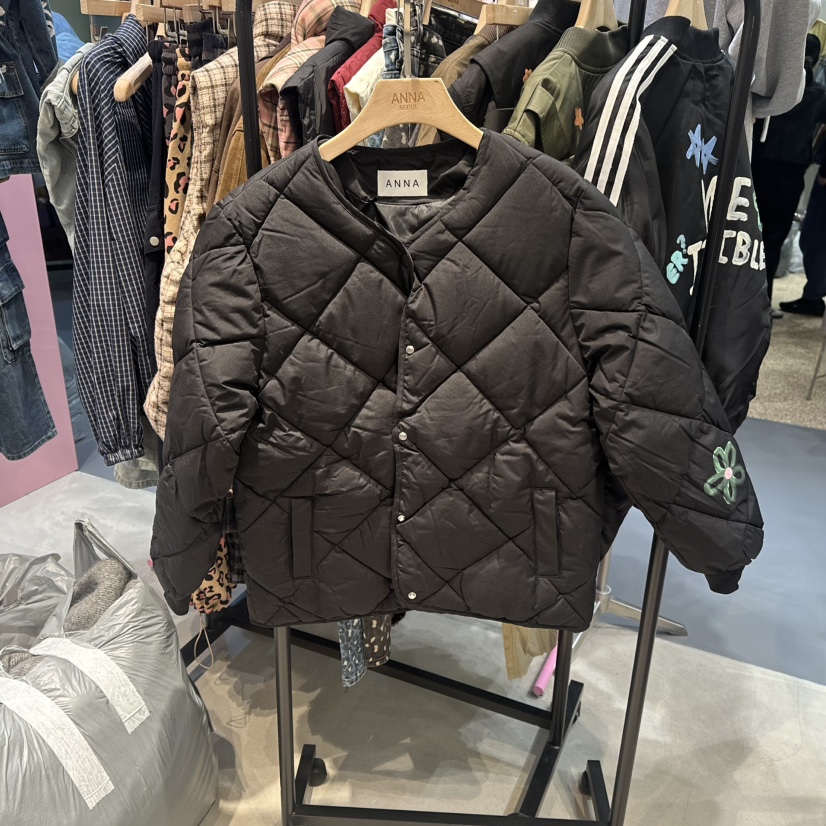 ANNA-P韓國代購㊣女士新款推薦休閑熱賣時尚人氣25秋冬短款棉服ANNA-P短款棉服圖色2