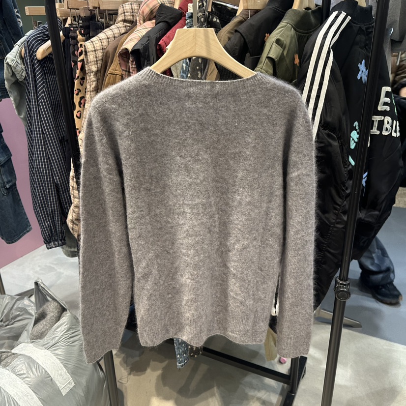 ANNA-P韓國代購㊣女裝新款休閑時尚熱賣真品職業針織衫安哥拉ANNA-P針織衫