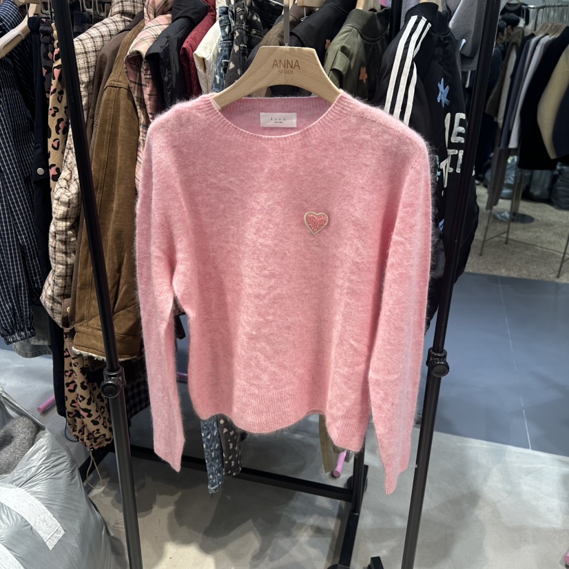 ANNA-P韓國代購㊣女裝新款休閑時尚熱賣真品職業針織衫安哥拉ANNA-P針織衫