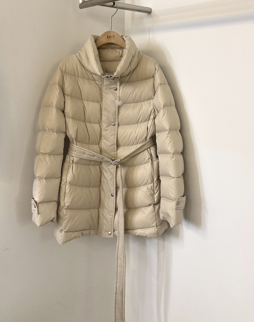 TWENTY FOUR SEVEN24-7東大門㊣直郵女士新品職業短款羽絨服含腰帶鴨絨TEWNTY FOUR SEVEN24-7短款羽絨服