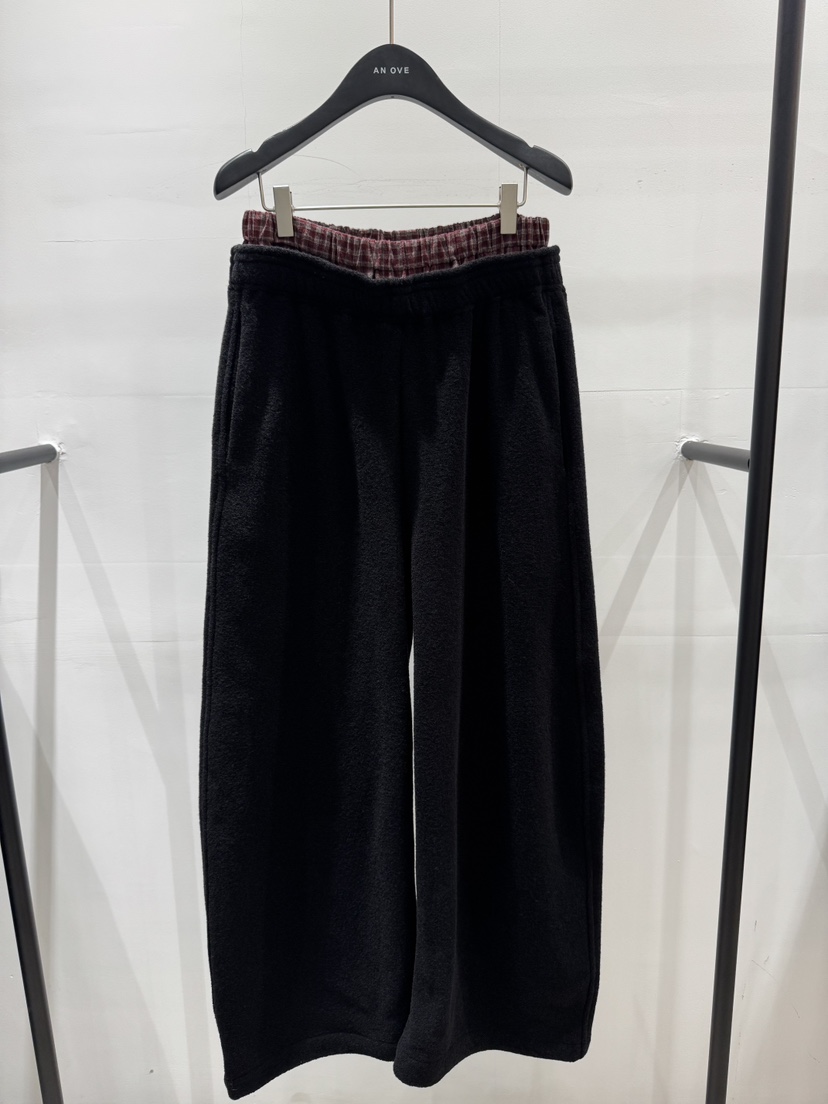 ANOVE東大門㊣直郵女裝新品人氣25秋冬真品職業休閑褲毛圈布ANOVE休閑褲圖色2