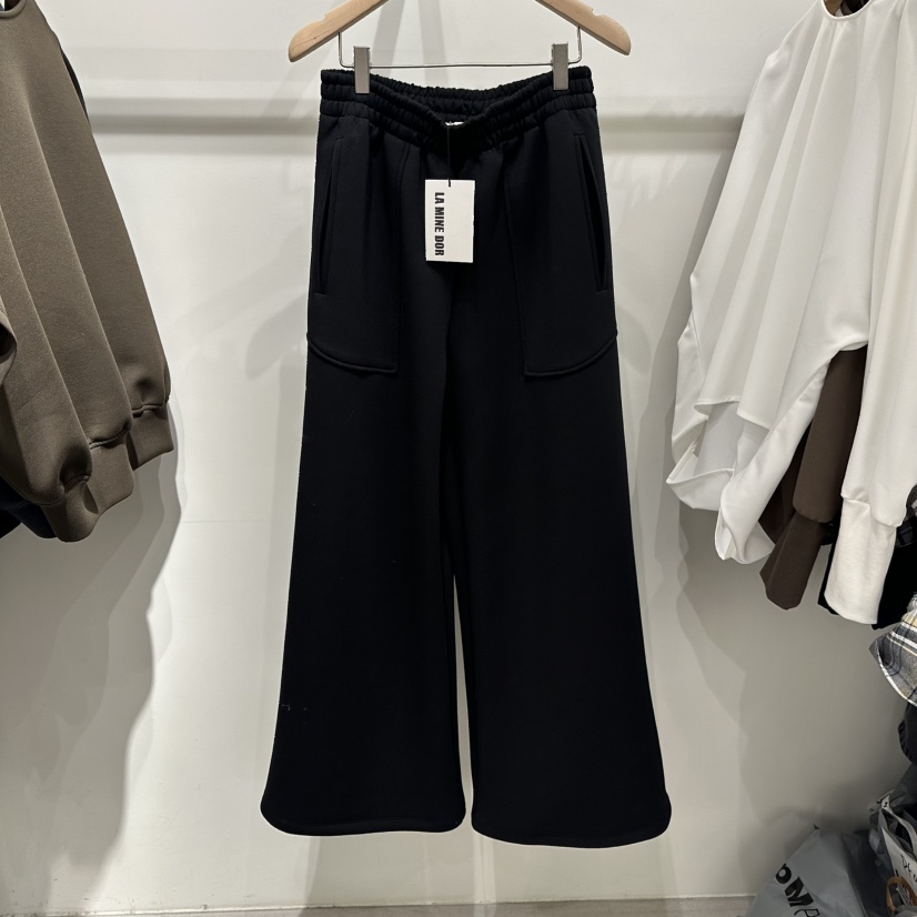 LAMINEDOR韓國直郵㊣女士新品25秋冬人氣熱賣推薦真品休閑褲LA MINE DOR休閑褲圖色4
