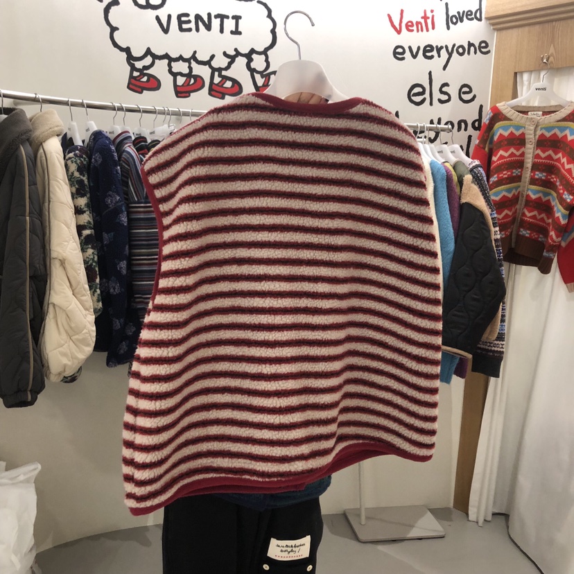VENTI東大門㊣實拍女裝新品熱賣休閑推薦真品人氣馬甲羊毛衫VENTI馬甲