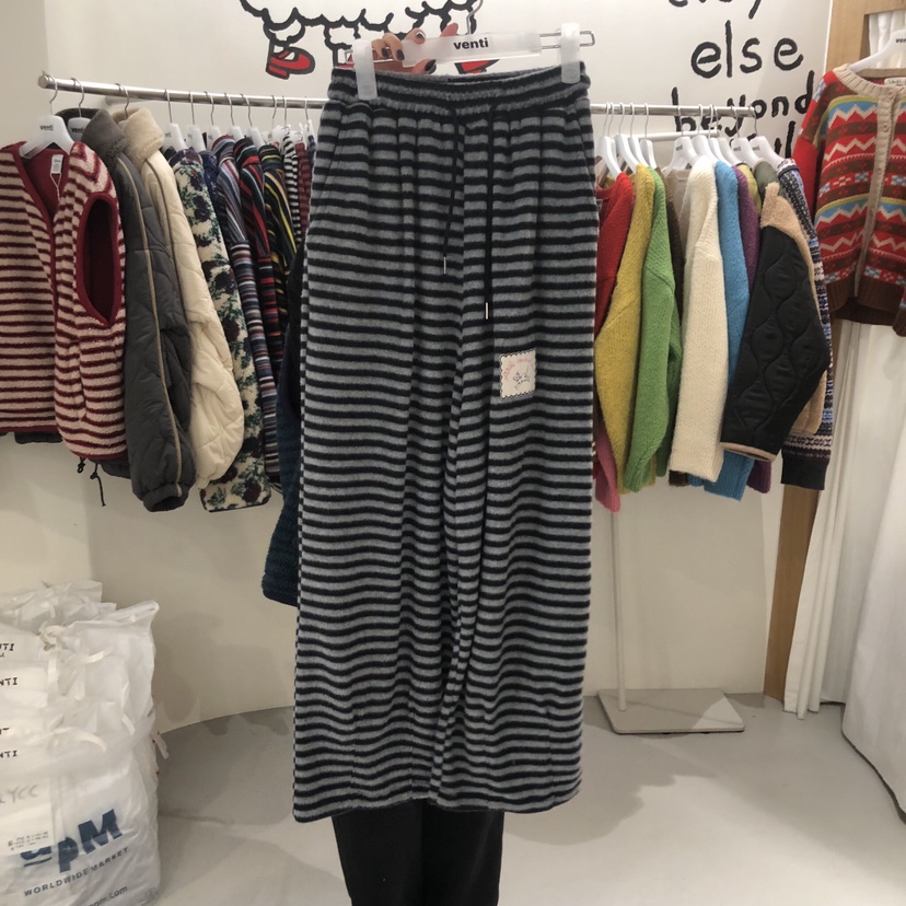 VENTI東大門㊣直郵女士新品人氣熱賣時尚休閑推薦休閑褲抓絨VENTI休閑褲圖色2