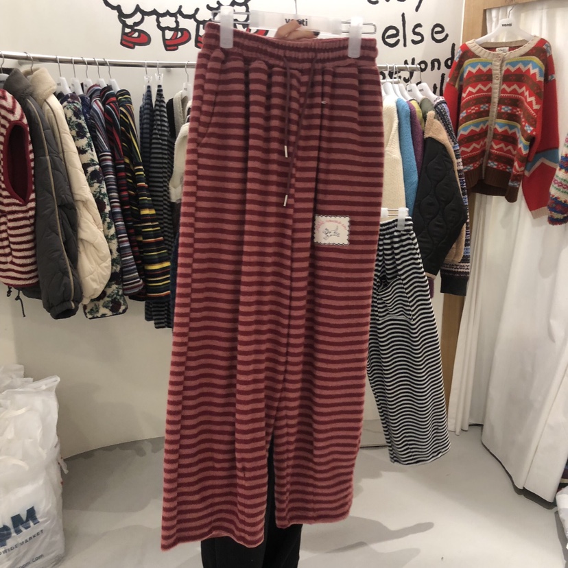 VENTI東大門㊣直郵女士新品人氣熱賣時尚休閑推薦休閑褲抓絨VENTI休閑褲圖色4