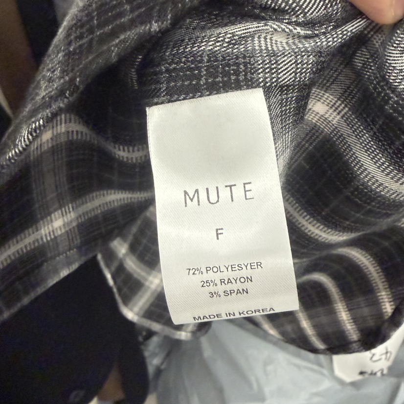 MUTE-P東大門㊣實拍女士新款時尚真品休閑熱賣25秋冬襯衫蕾絲衫MUTE襯衫/蕾絲衫