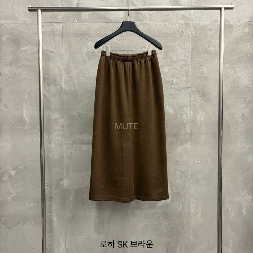 MUTE-P韓國直郵㊣女士新品真品人氣25秋冬職業推薦時尚長裙MUTE長裙