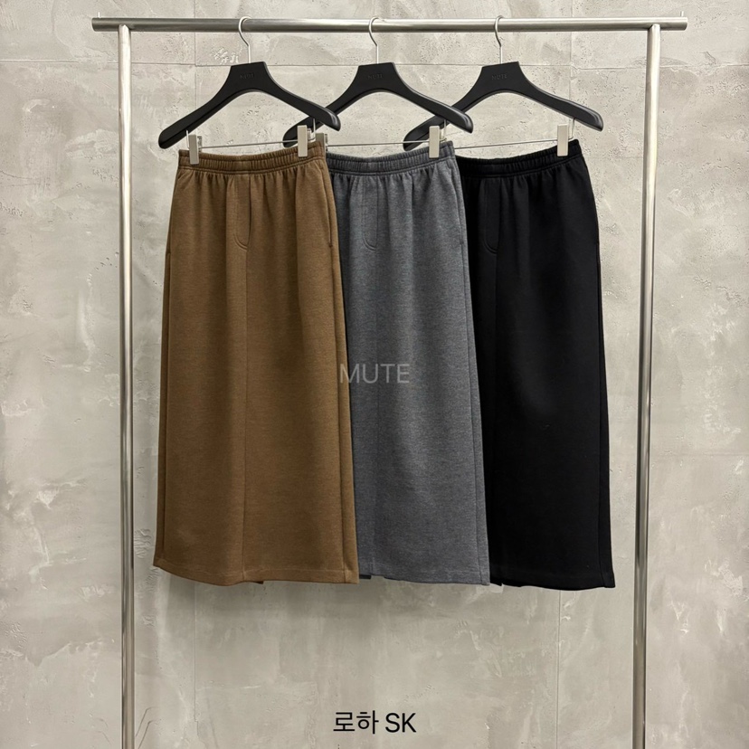 MUTE-P韓國直郵㊣女士新品真品人氣25秋冬職業推薦時尚長裙MUTE長裙