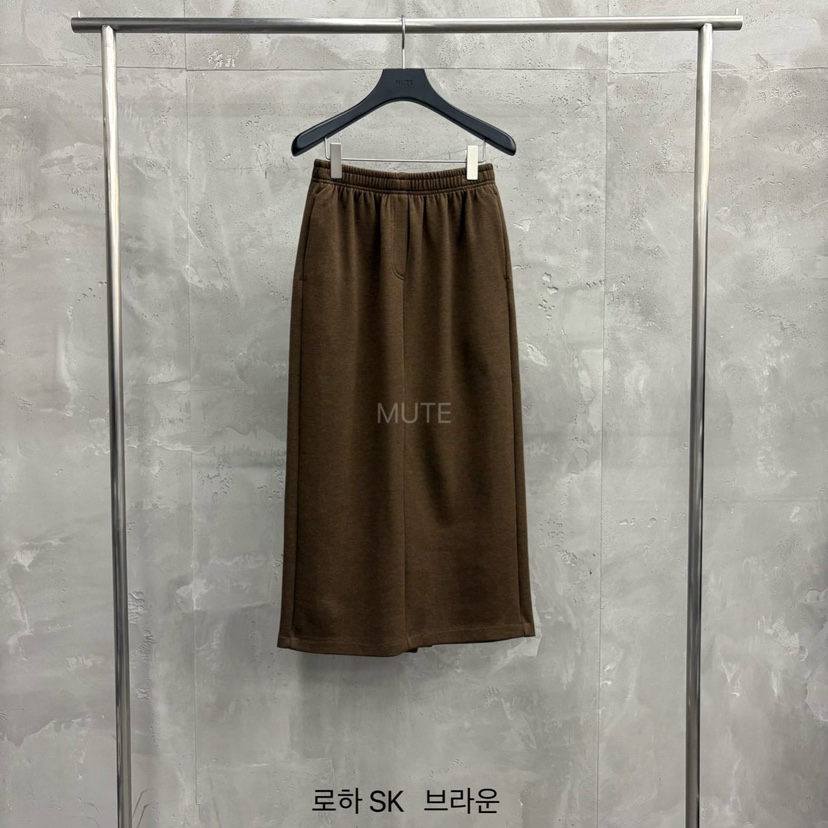 MUTE-P韓國直郵㊣女士新品真品人氣25秋冬職業推薦時尚長裙MUTE長裙