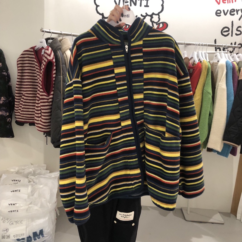 VENTI東大門㊣實拍女士新款推薦休閑人氣真品熱賣25秋冬夾克羊毛VENTI夾克圖色3
