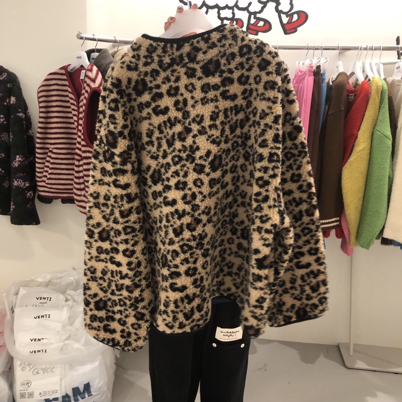 VENTI東大門㊣實拍女士新品25秋冬真品人氣夾克羊毛抓絨拉鏈VENTI夾克