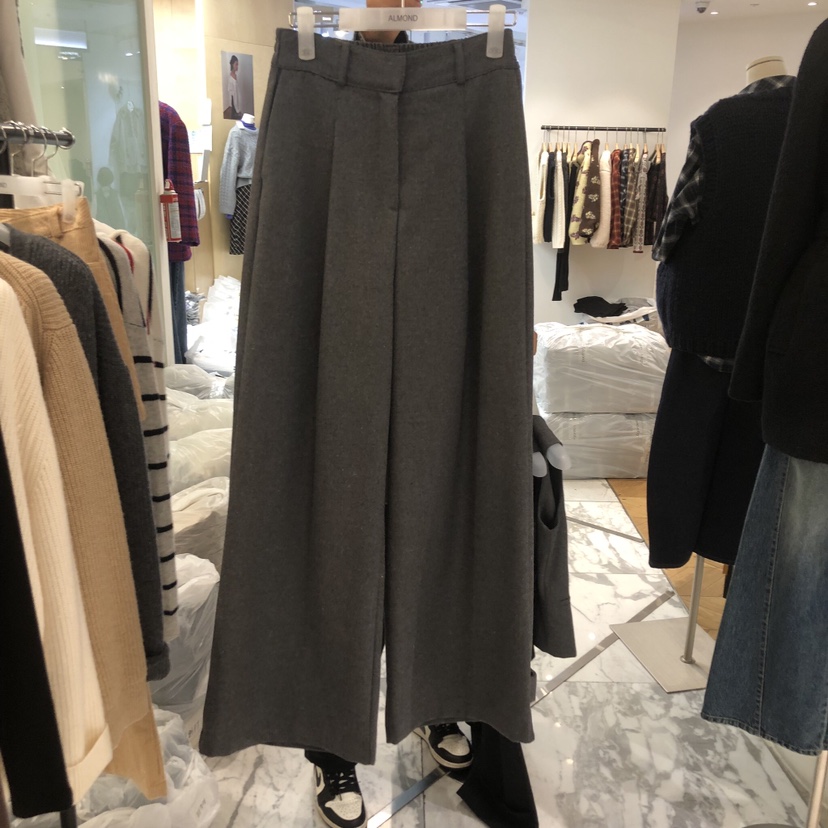 ALMOND東大門㊣直郵女裝新款熱賣休閑人氣25秋冬時尚休閑褲ALMOND休閑褲圖色2