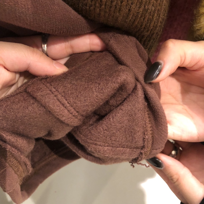 VENTI東大門㊣實拍女士新品25秋冬熱賣職業人氣休閑褲口袋羊皮VENTI休閑褲