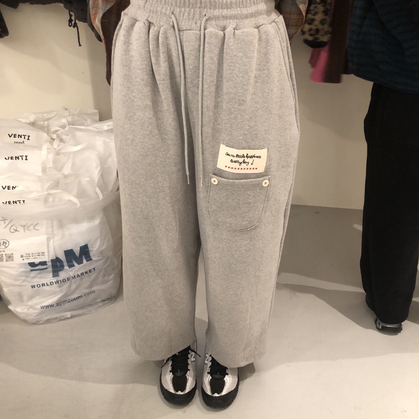 VENTI東大門㊣實拍女士新品25秋冬熱賣職業人氣休閑褲口袋羊皮VENTI休閑褲圖色6