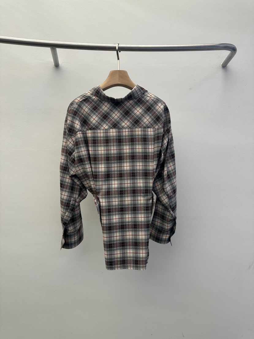 WIDA-P東大門㊣代購女裝新品職業真品人氣休閑襯衫蕾絲衫格紋WIDA/RENEJ襯衫/蕾絲衫