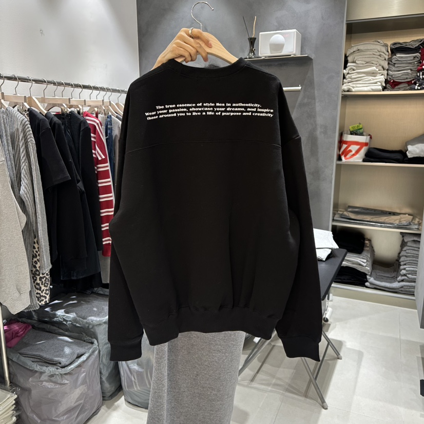 OPEN韓國代購㊣女裝新款25秋冬熱賣休閑時尚真品推薦衛衣加絨OPEN衛衣