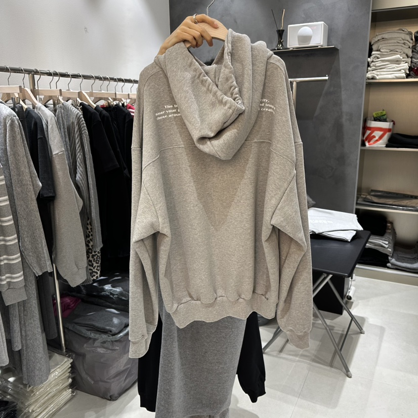 OPEN東大門㊣實拍女裝新款熱賣職業時尚衛衣連帽衫加絨抓絨OPEN衛衣